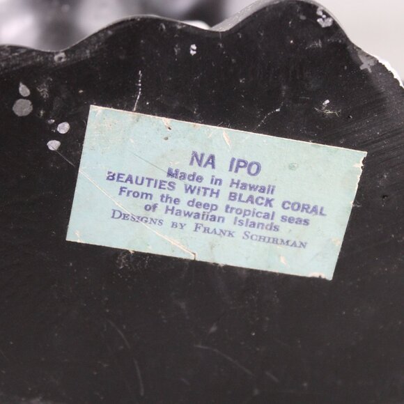 Coral Figurine (VTG) - Na Ipo by Frank Schirman - Made with Coral - Picture 11 of 11